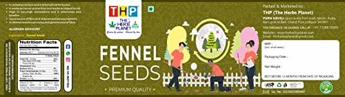 THE HERB PLANET THE HERB PLANET Natural Fennel Seeds Saunf 800 gms | Variyali | Sounf Green Thin Aniseeds| Jar Pack