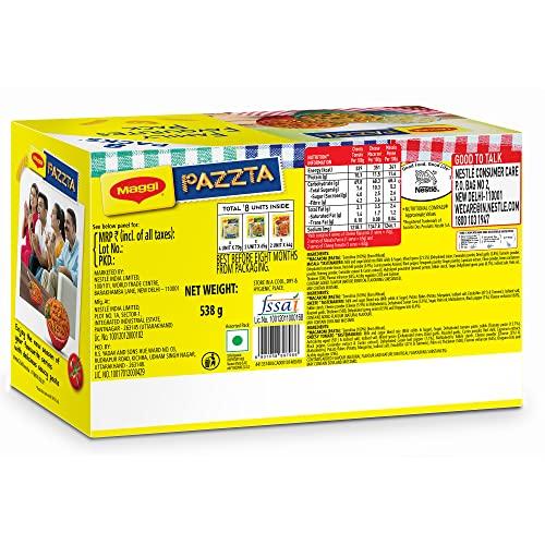 PAZZTA Maggi pazzta Po8 - MAGGI PAZZTA | 100% SUJI | FAMILY FAVOURITE - 538g