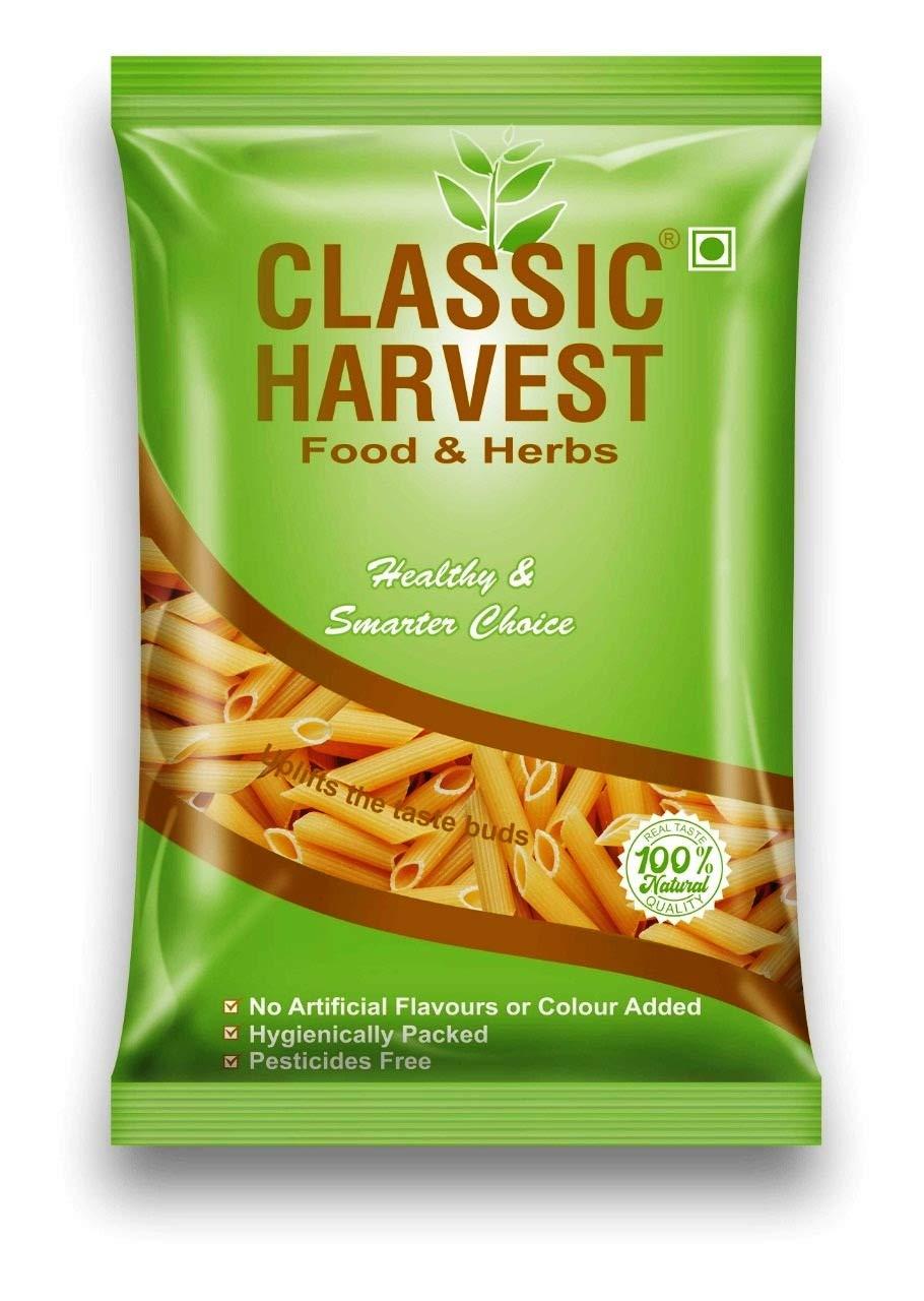 Classic Harvest Classic Harvest Durum Wheat Penne Pasta ( 100% Sooji, 0% Maida ) (Macroni Pasta, 3Kg)