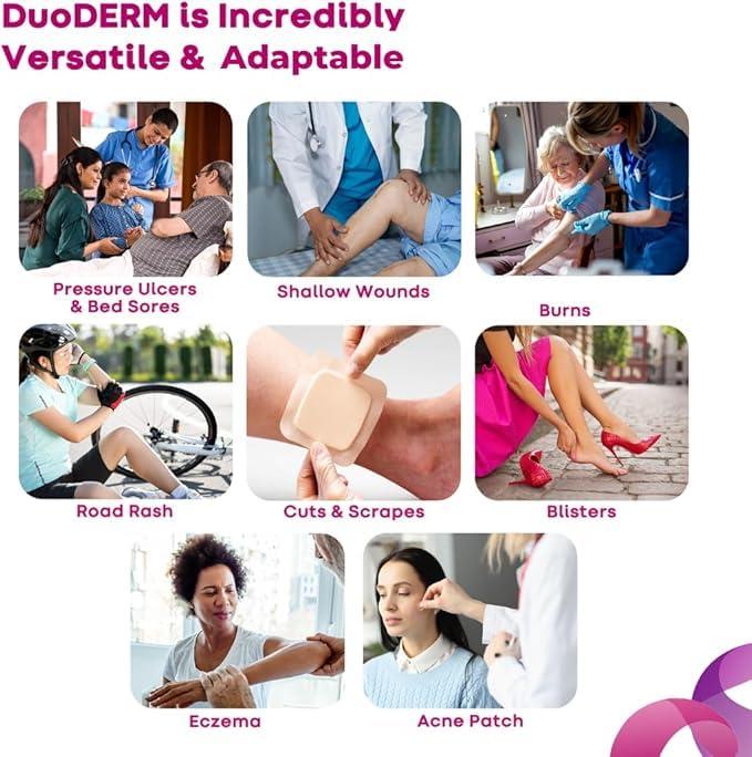 MEDICA MEDICA Duoderm Cgf Sterile Dressing 10 X 10 Cm (Pack Of 5)