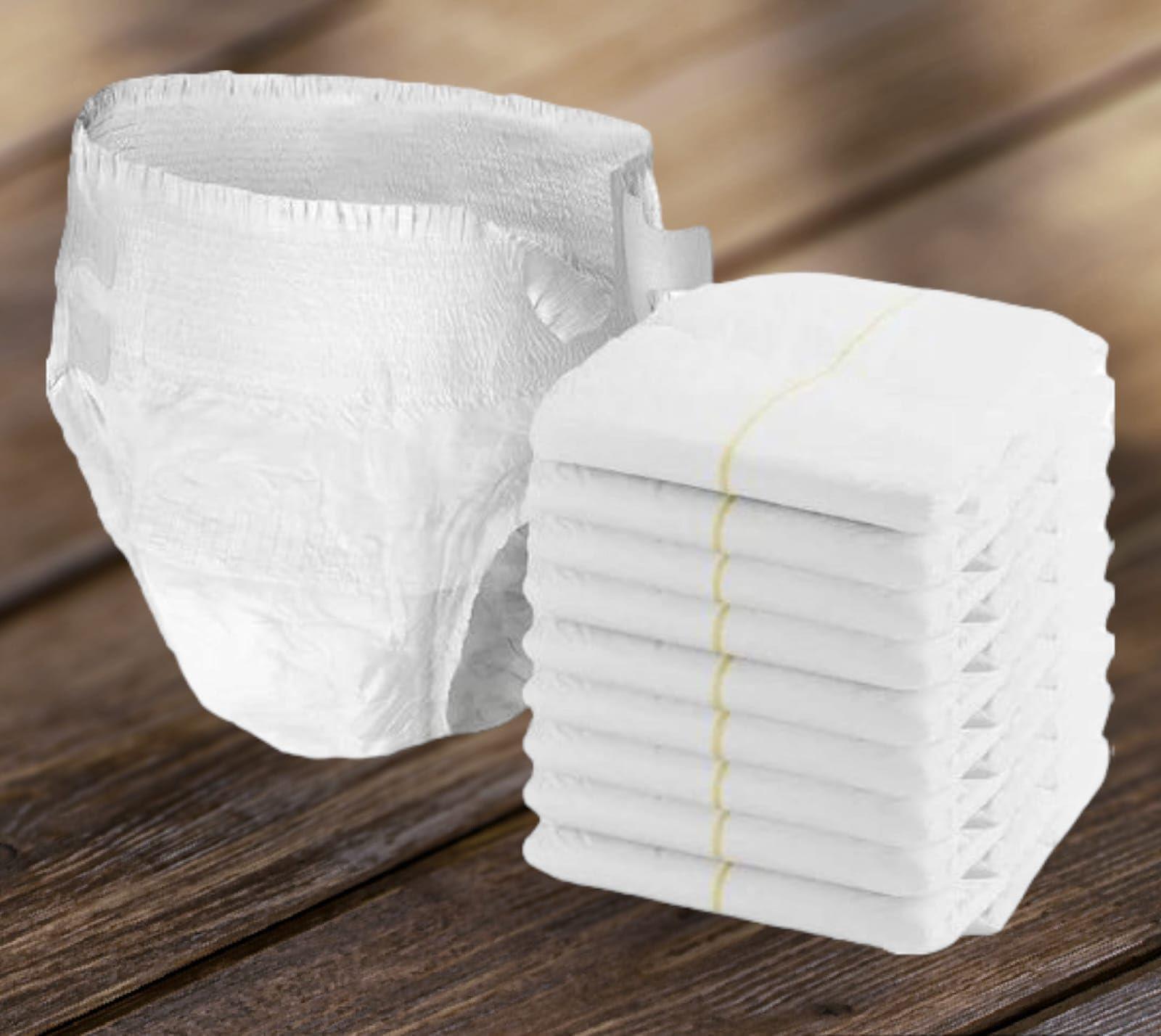 A Care Touch A Care Touch Adult Diapers for Men & Women StickingSuper Absorbent, Soft & Comfortable Incontinence Briefs  Leakproof, Adjustable Waist, Skin-Friendly, 10 pieces in 1 pack, Ideal for Overnight Protection, Large Size (Pack of 3))