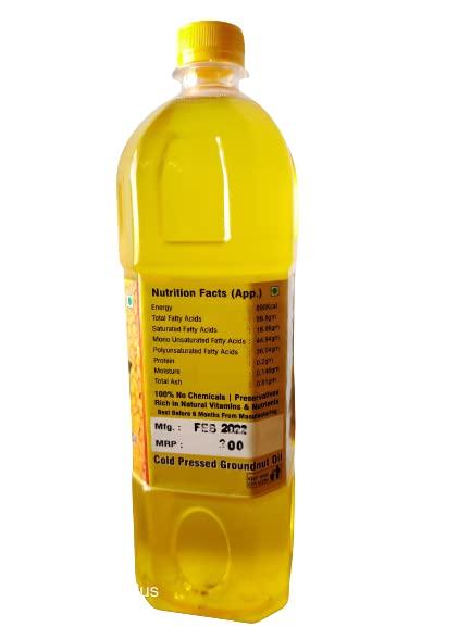 SRV Traders SRV Cold Pressed Groundnut Oil