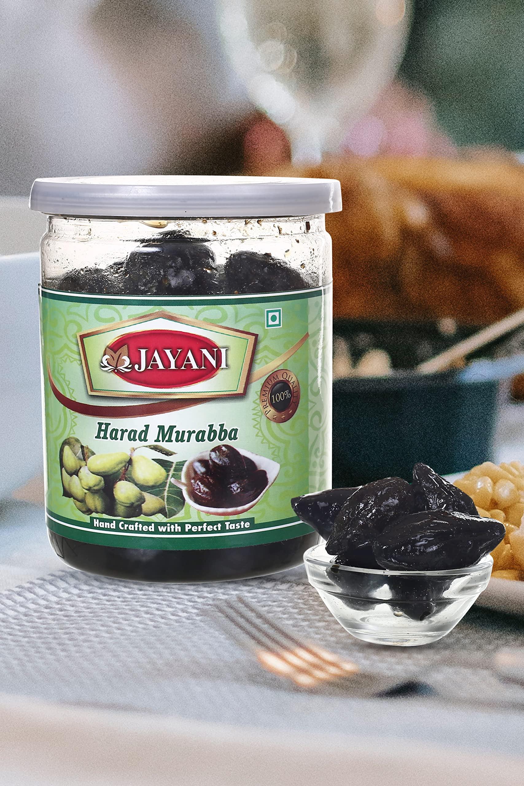 JAYANI jayani Homemade Harad Murabba 400 gm - Authentic Indian Recipe for Your Taste Buds