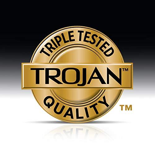 Trojan Trojan Her Pleasure Sensations Spermicidal Condoms, 12 Count