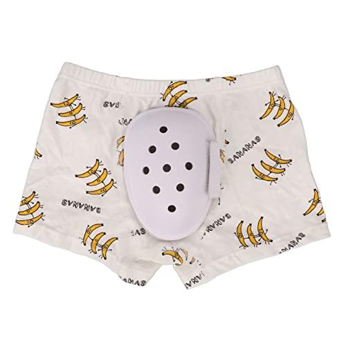 BUQE Foreskin Cut Surgery Underwear, Cotton Protection PTE Cover Kids Circumcision Underwear Cartoon Cute for Daily Life for Children (140)