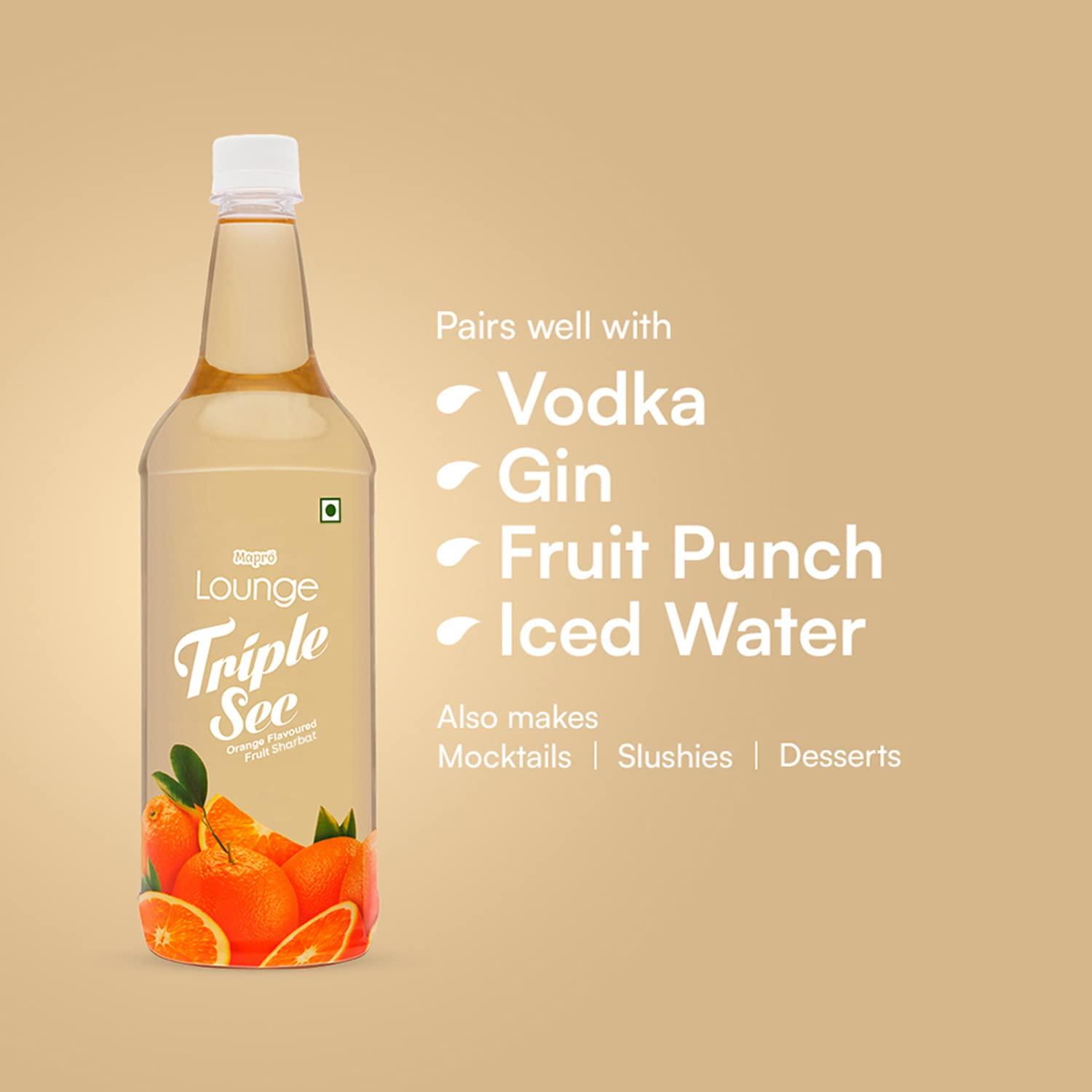 Mapro Mapro Lounge Triple Sec orange Sharbat 1Ltr