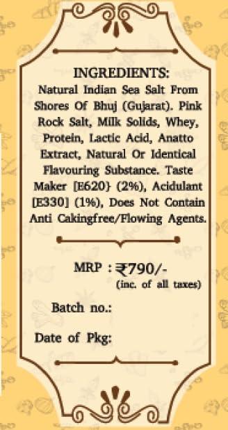 Foodaids POPCORN SEASONING 2 KG Pack - BUTTER SALT POWDER for Popcorn and Makhana/Aromatic flavour