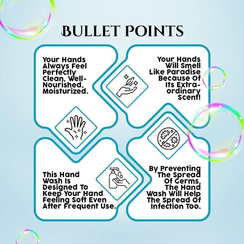 Rubz Rubz Antibacterial Handwash Refill Pack 5 Litre with 500ml bottle | Paraben Free Liquid Gel | Complete Protection for Soft Hands | Best for Hotel, Spa, Salon, Family, Gym | Total 5.5 Litre