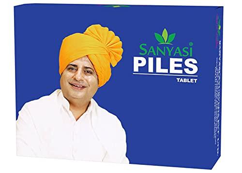 Sanyasi Sanyasi Piles Tablet - Ayurvedic Medicine for piles - (2 * 60Tab)