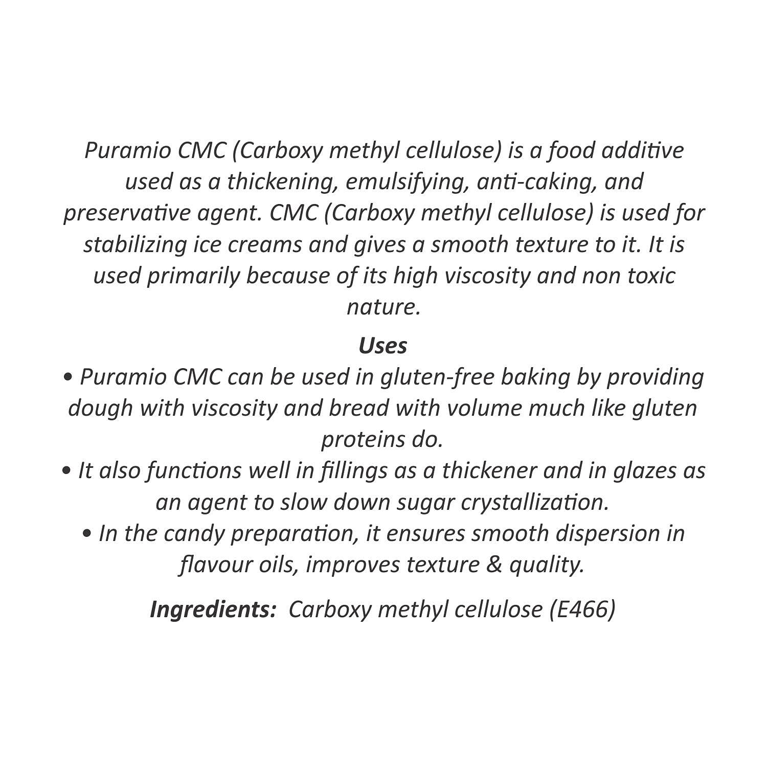 PURAMIO Puramio CMC Powder (for Ice Cream Making), (500g)