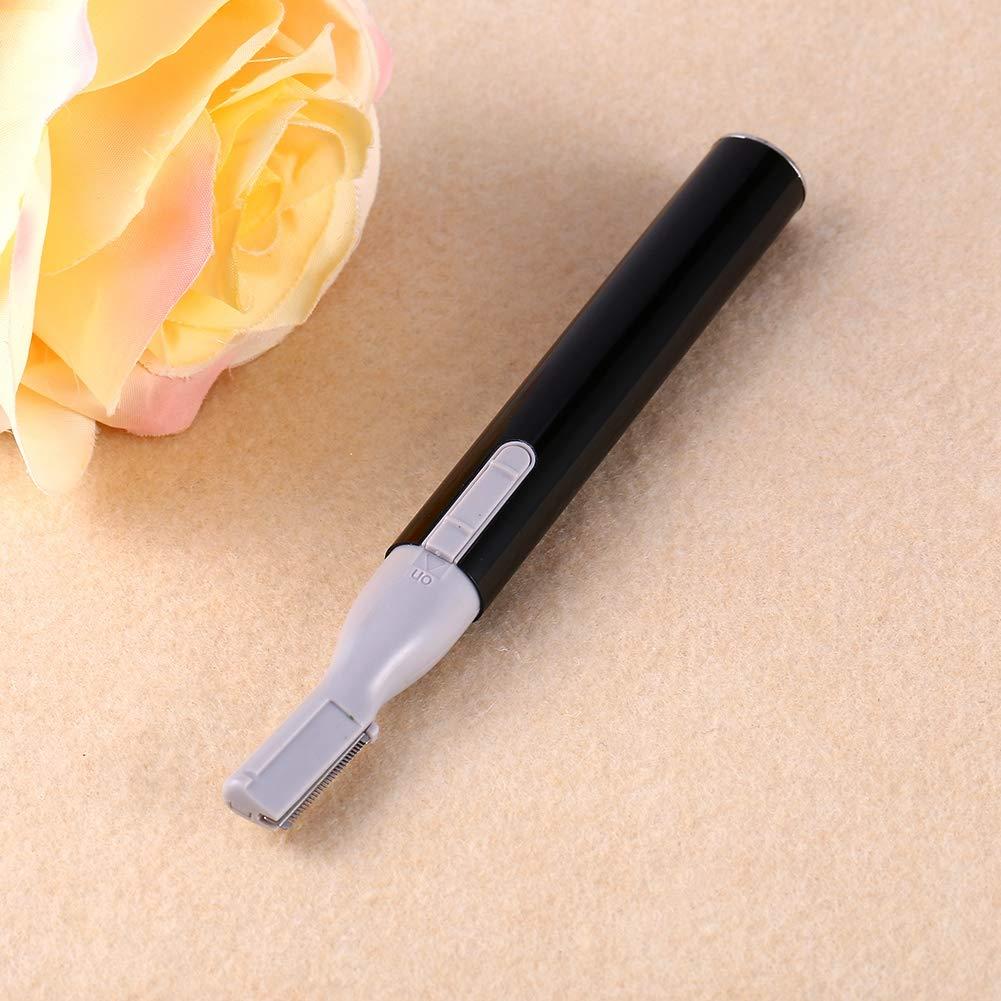 POCREATION POCREATION Electric Eyebrow Trimmer, Battery Powered Eyebrow Hair Remover, Portable Face Hair Removal for Women and Men, Electric Eyebrow Hair Trimmer