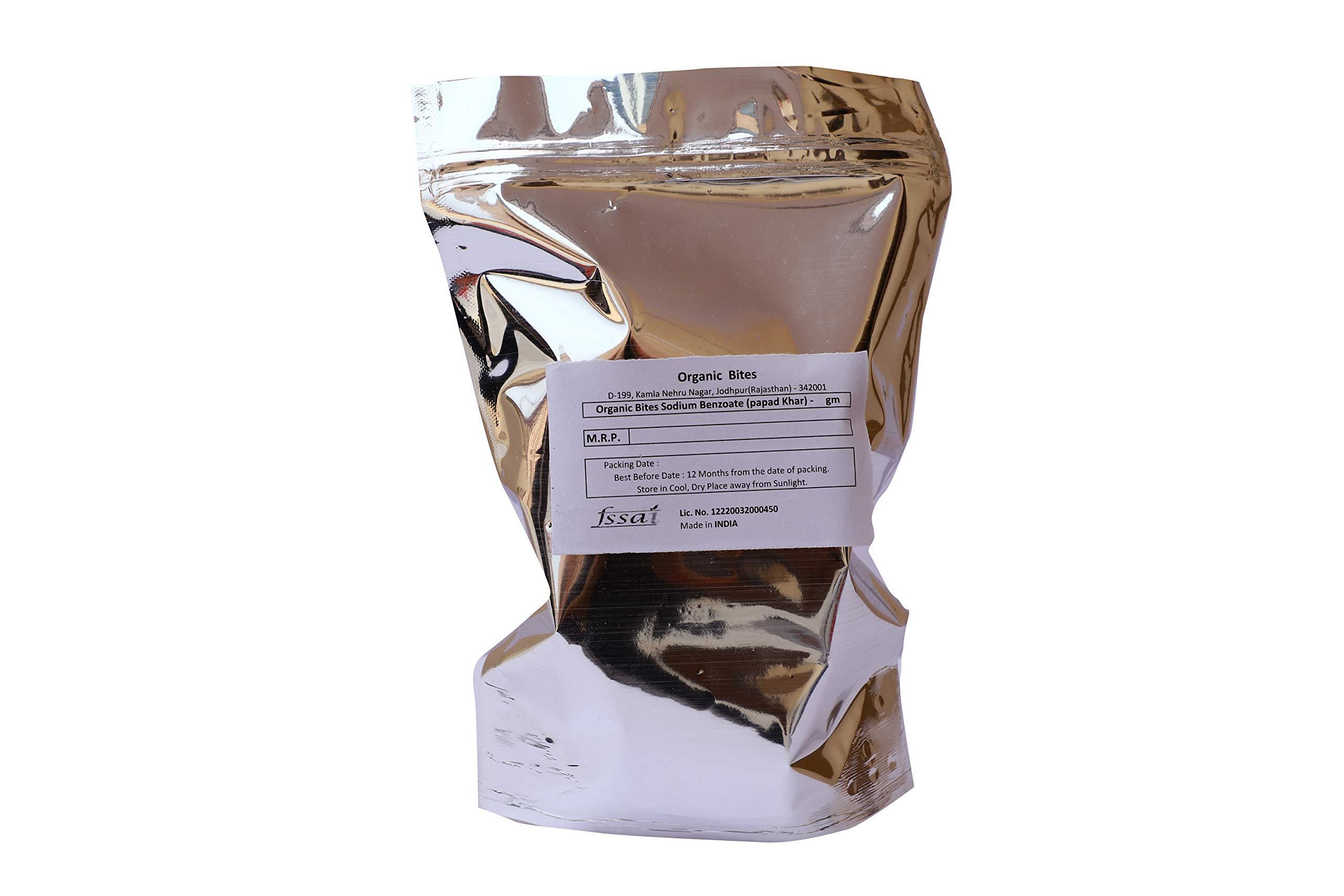 Organic Bites Organic Bites Papad Khar / Alkaline Salt / Sodium Benzoated -100 gm