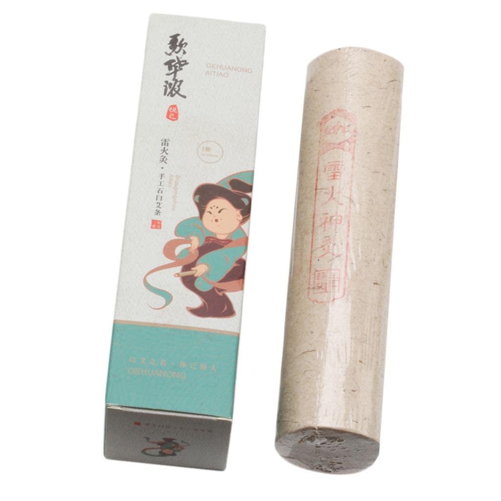 LOOM TREE LOOM TREE 1 Pcs 5Cm Pure Moxa Roll Sticks Old Moxa Rolls For Moxibustion Acupuncture