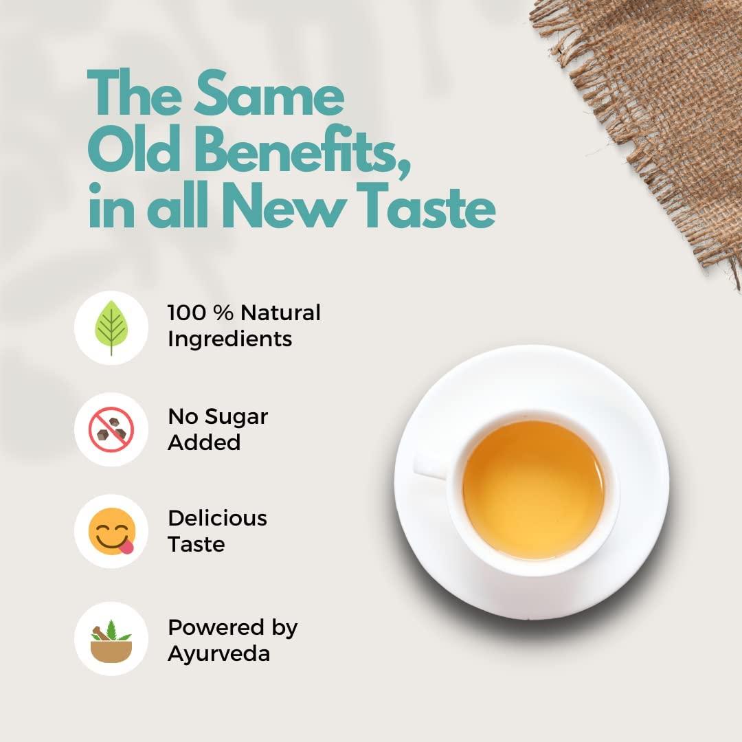 Ashvatha Ashvatha Detox Kadha - Ayush Kadha Tea I 17 Premium Ayurvedic Herbs I Ayush Kwath with Ashwagandha Tulsi Ginger Amla Mulethi I Immunity Booster I 100g (Pack of 1)