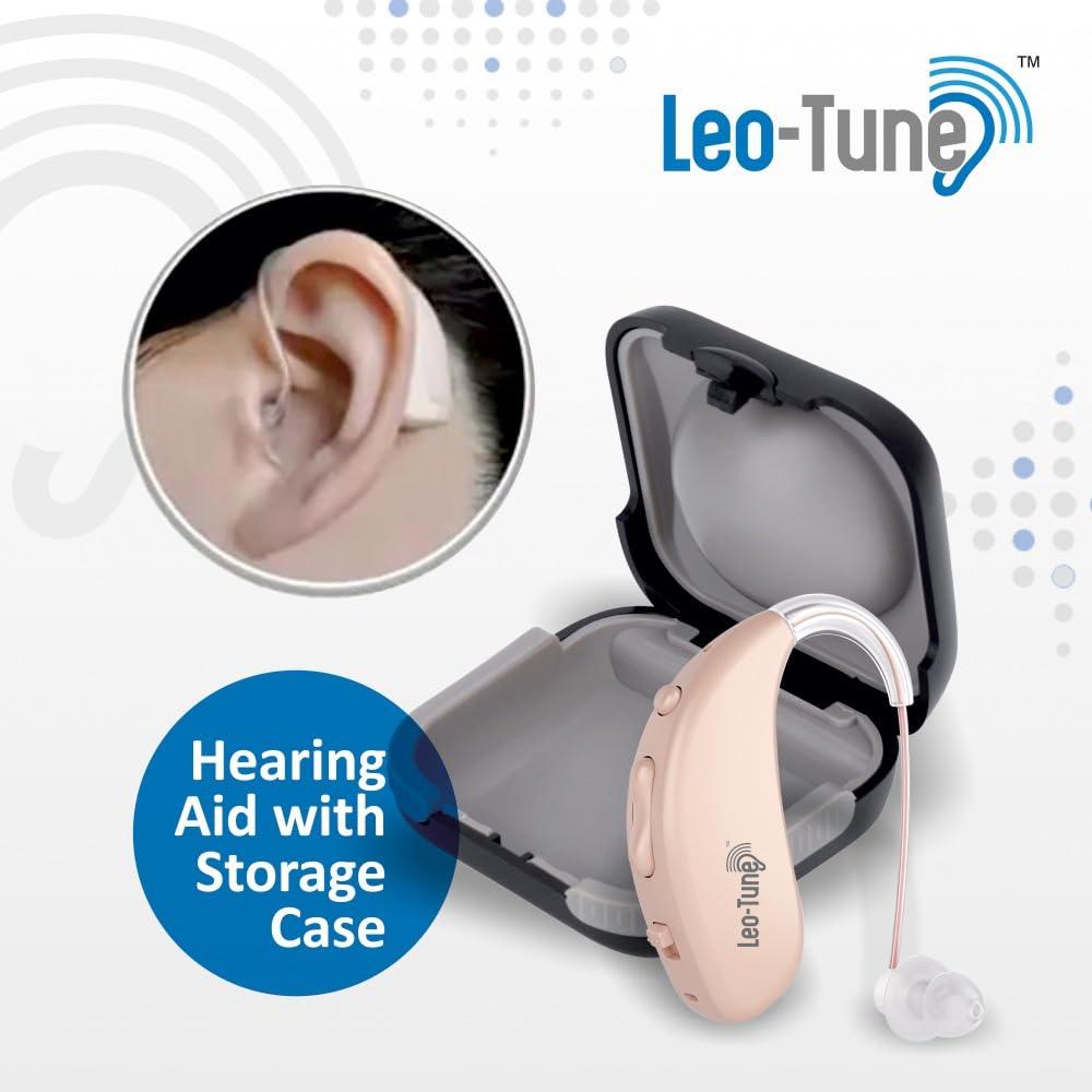 LEO-TUNE LEO-TUNE A380D Hearing Aid Rechargeable Digital Hearing Amplifier with 3 noise rudcation mode and Volume Control option with warrenty