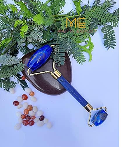 Maitri Export Maitri Export Lapis Lazuli Smooth Facial Roller & Massager Natural Lapis Lazuli Massage Jade Stone for Face Eye Neck Foot Massage Tool (Lapis Lazuli )
