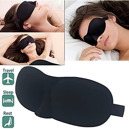 ADBHUTANAND ADBHUTANAND Eye Mask for Sleeping Eye Band Blind Fold for Sleep Eye Patch for Comfortable Sleep Travelling Sleep Mask Pad Night Mask Mulberry Silk Sleep Mask