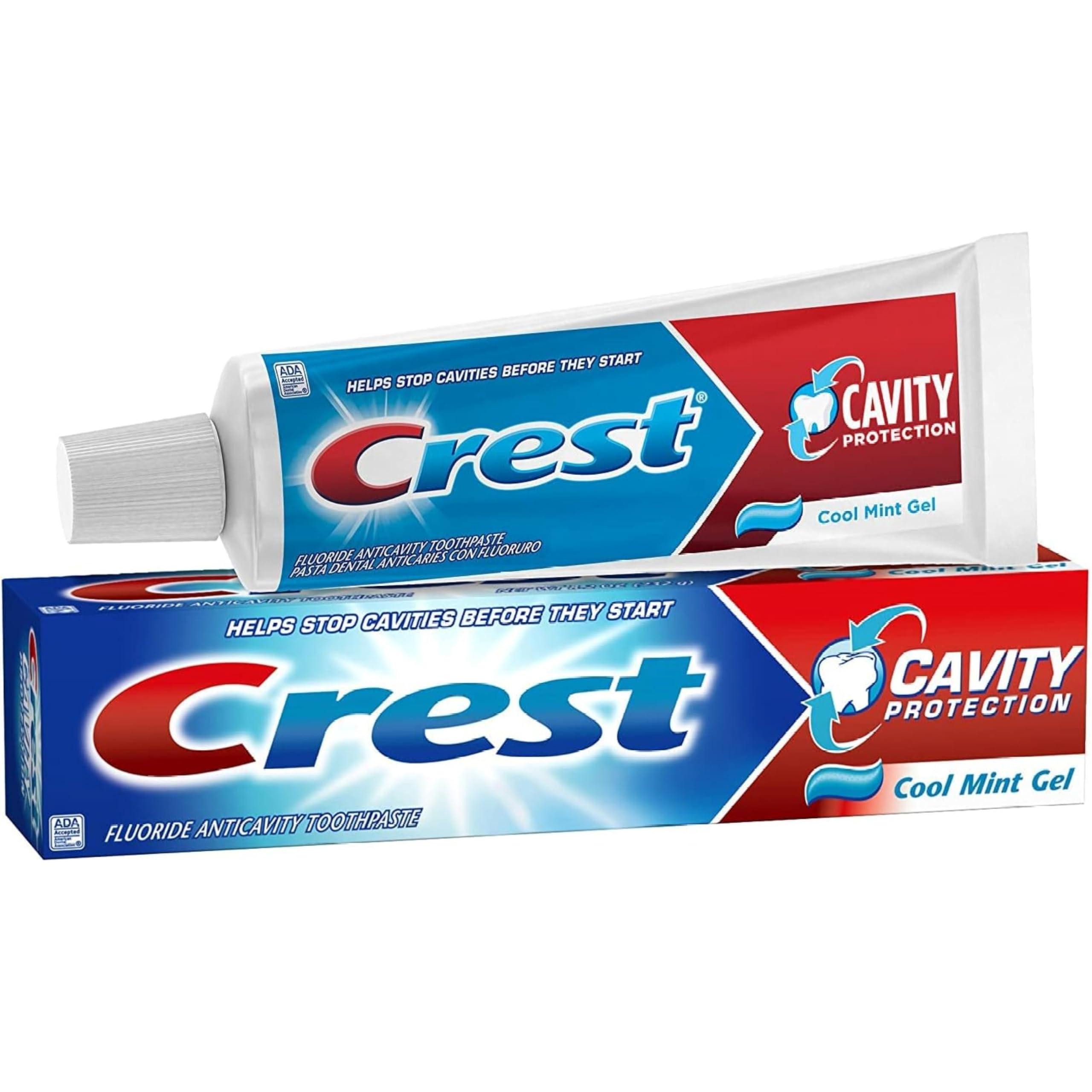 Crest Crest gel cavity protection cool mint toothpaste - 8.2 oz