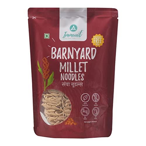 Immunit Immunit No Maida Assorted Millet Noodles, Pack of 9 (Ragi, Jowar, Little, Foxtail, Barnyard, Browntop, Kodo, Bajra, Emmer Wheat) | Vegan, Not Fried, No MSG, No Preservatives