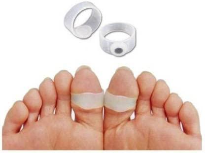MAA AMBA MAA AMBA Lepakshi Foot Ring Magic Slimming Magnetic Toe Ring Girl Lady Slim Feet Shaper W