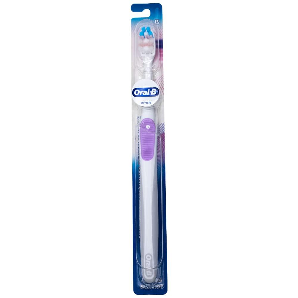 Oral-B Oral-B Adult Gum Care Extra Soft Manual Toothbrush For Sensitive Teeth And Gums, Compact Small Head,(Colors Vary)-Pack Of 4,Multicolour