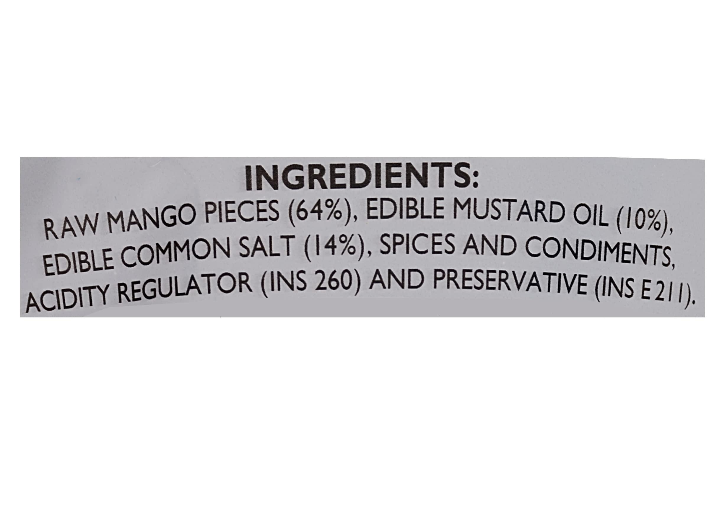 ANUVAN FEEL THE UTSAV Chhagan Magan Mango Pickle | AAM ka Achar | Tasty and Authentic Rajasthani Pickle 400g