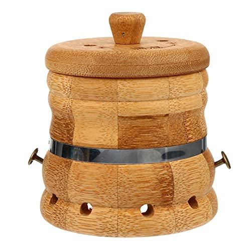 Artibetter ARTIBETTER Bamboo Moxibustion Box Moxa Burner Moxibustion Pot Healing Box Moxibustion Can Body Massager Moxibustion Instrument Menstrual Cramps Pain Relief