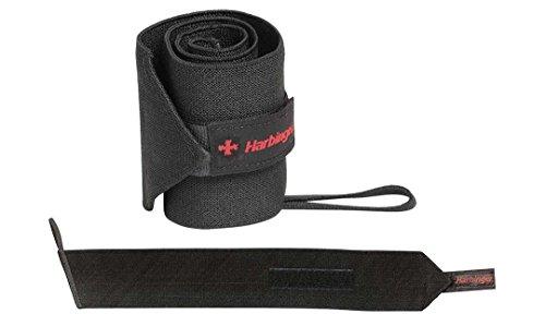 Harbinger Harbinger Pro 20-Inch WristWraps with Thumb Loop for Weightlifting (pair)