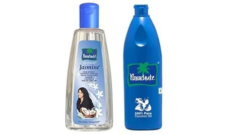 Generic Parachute Advansed Jasmine Hair Oil, 190 ml+Parachute Coconut Oil, 100ml (Bottle) PACK 2 UNIQUE