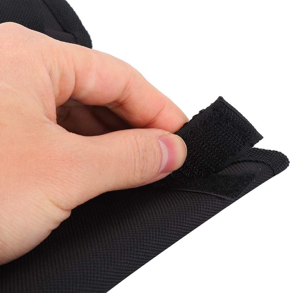 Caredy Electric Wheelchair Control Panel Cover, Power Chair Accessories Wheelchair Armrest Covers Joystick Cover Wheelchair Arm Covers Power Wheelchair Cover Protection Waterproof Cover(Black)