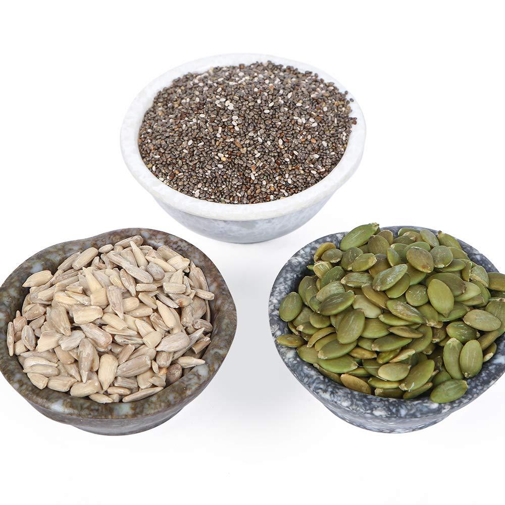 NUTMART NUTMART PREMIUM DAILY NEEDS SEEDS COMBO PACK || 3 KG PACK || SUNFLOWER , PUMPKIN AND CHIA SEEDS || 1 KG EACH || RS 1449