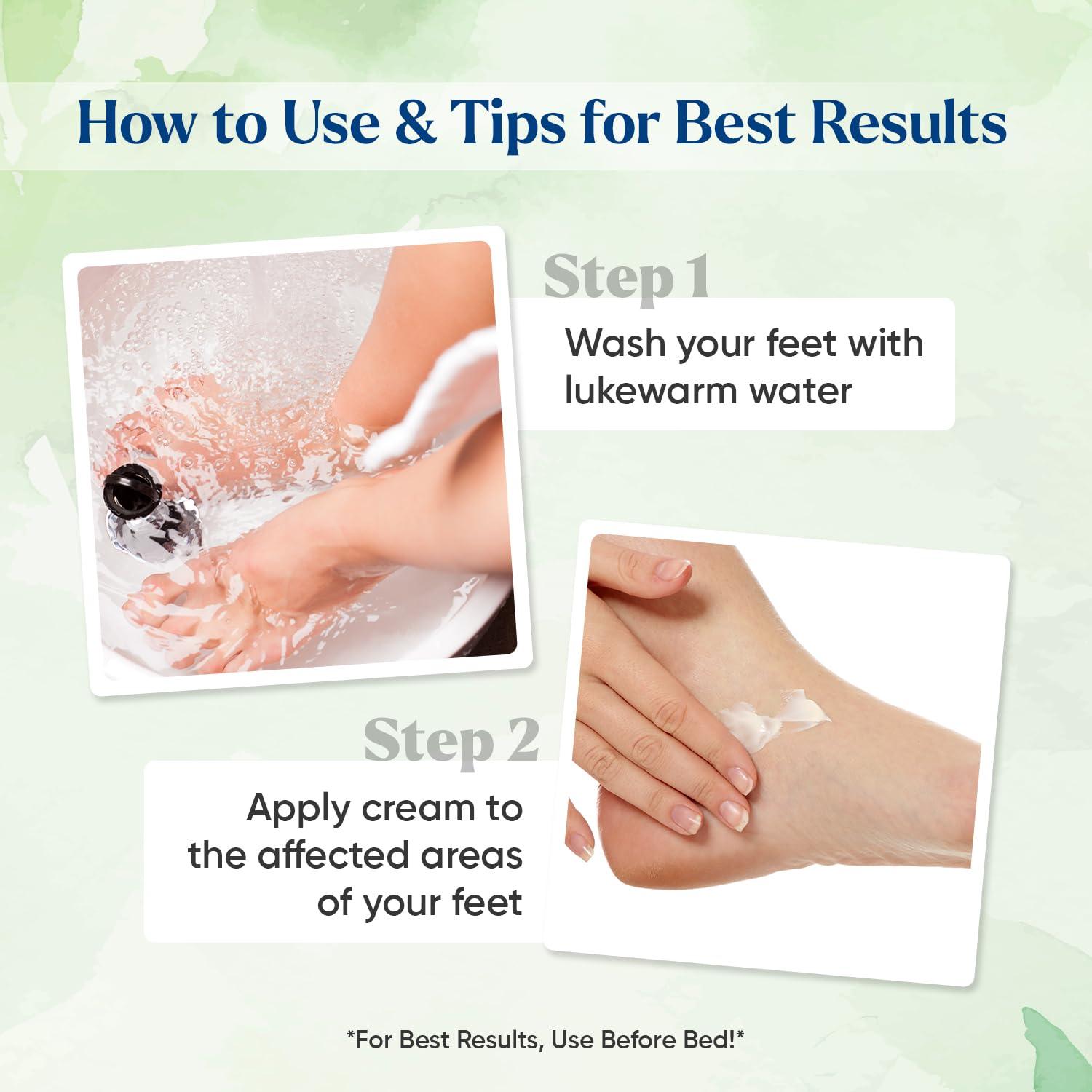 SOFTSOLES Soft Soles | Foot Cream | Crack Heal Repair Cream | Nourishes & Rehydrates | Softens Hard Skin | Heal Care Cream Pack of 4 (30g each)