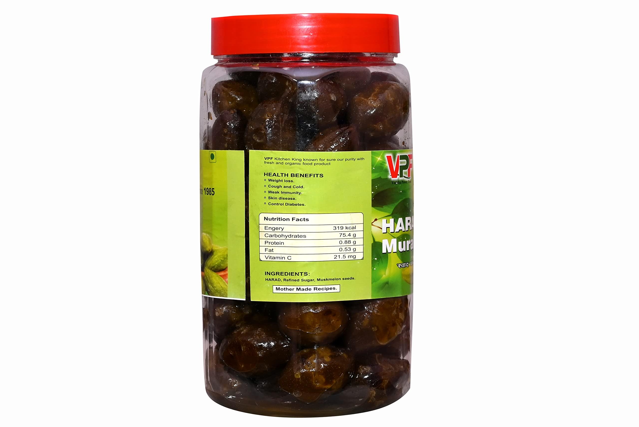 Sun Grow Sun Grow Organics Harad Murabba | 100% Fresh Harad with Homemade Taste & Pure Natural Healthy (900 Gram)