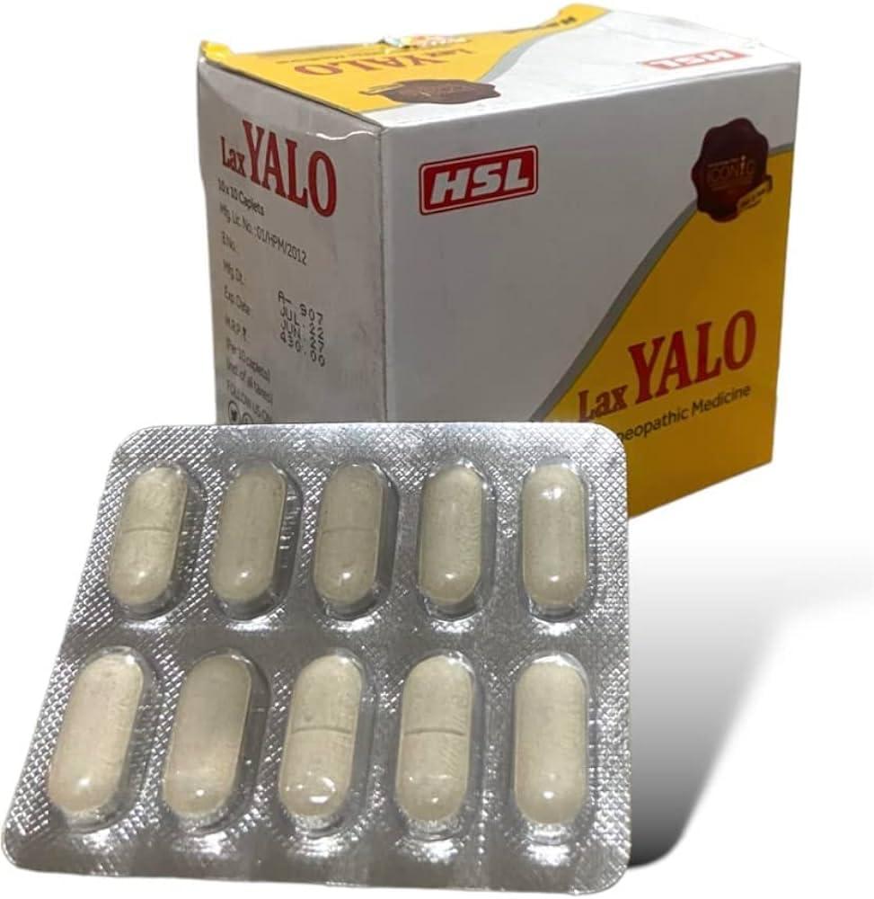 Dr. Deo Haslab Laxyalo Tablet for Constipation - Pack Of 50 Tablet