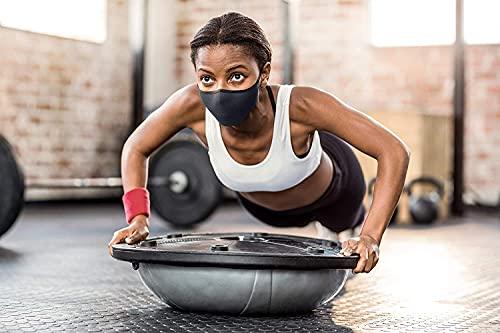 Livinguard Livinguard Fitness Single Layer Washable & Resuable Microfiber Cloth Face Mask With Anti Microbial Properties (Unbeatable Breathability & Ultra Comfort ) for Unisex (Pack of 1)