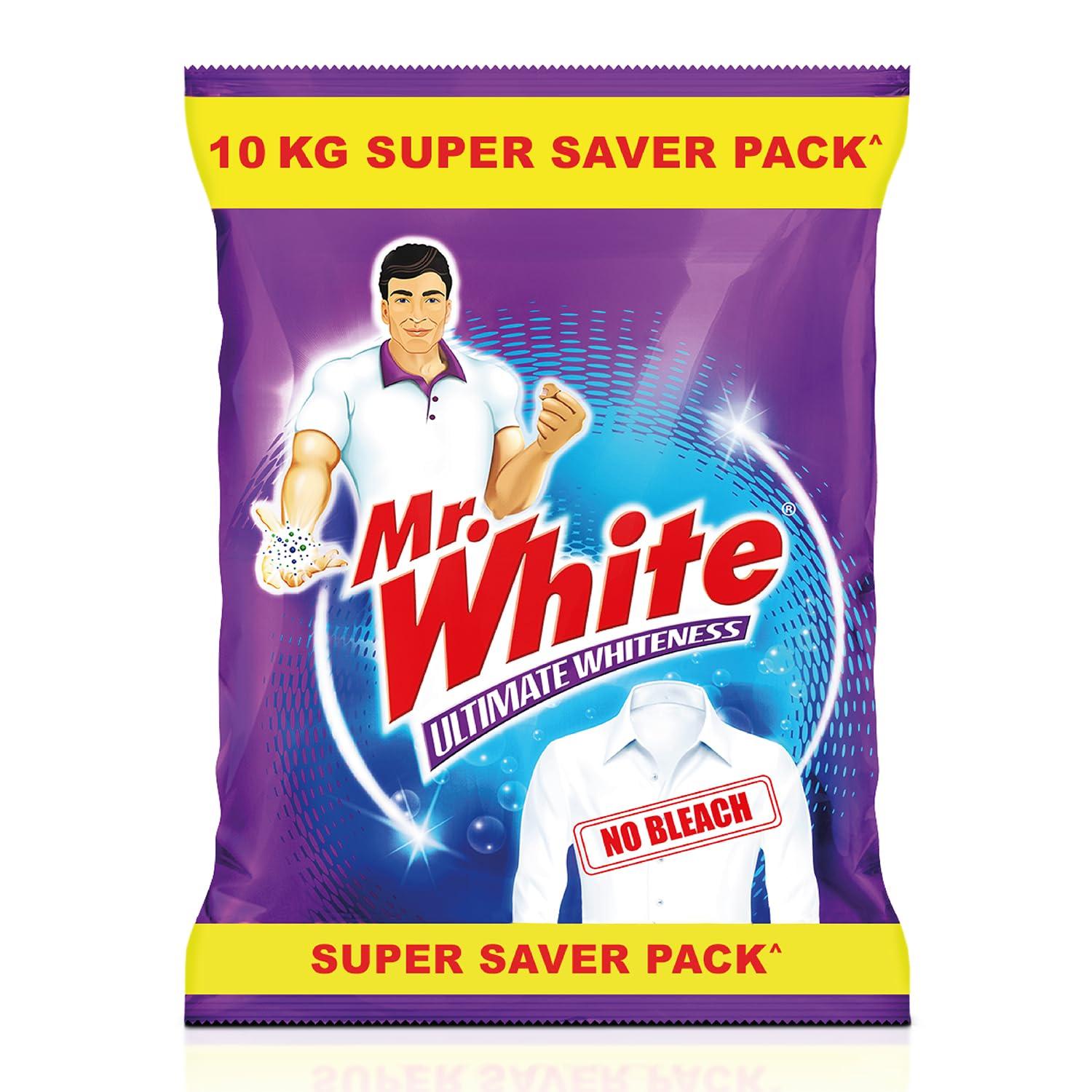 Mr White Exo Round 700gm & MR WHITE Detergent Powder - 10 kg