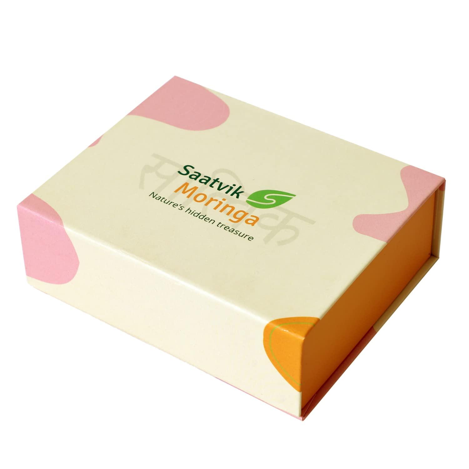 Saatvik Moringa SAATVIK MORINGA Gua Sha Scraping Massage Tool - For Skin Toning and Firming, Reducing Puffiness & Improving Skin Elasticity (Green)