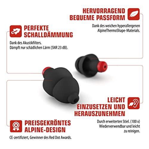 Alpine Hearing Protection Alpine Hearing Protection WorkSafe Silicon Earplugs