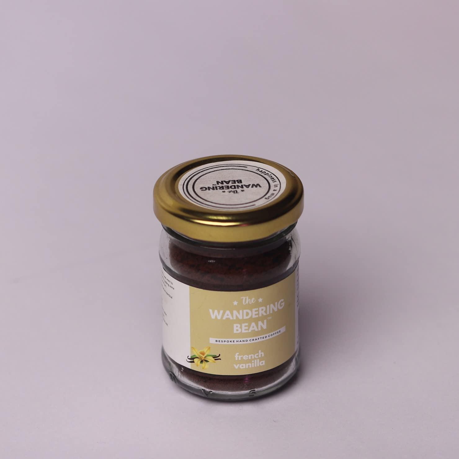 The Wandering Bean The Wandering Bean Blend Rich & Smooth French Vanilla Instant Coffee (40 Grams) Gift Festive, Best Gift Hamper