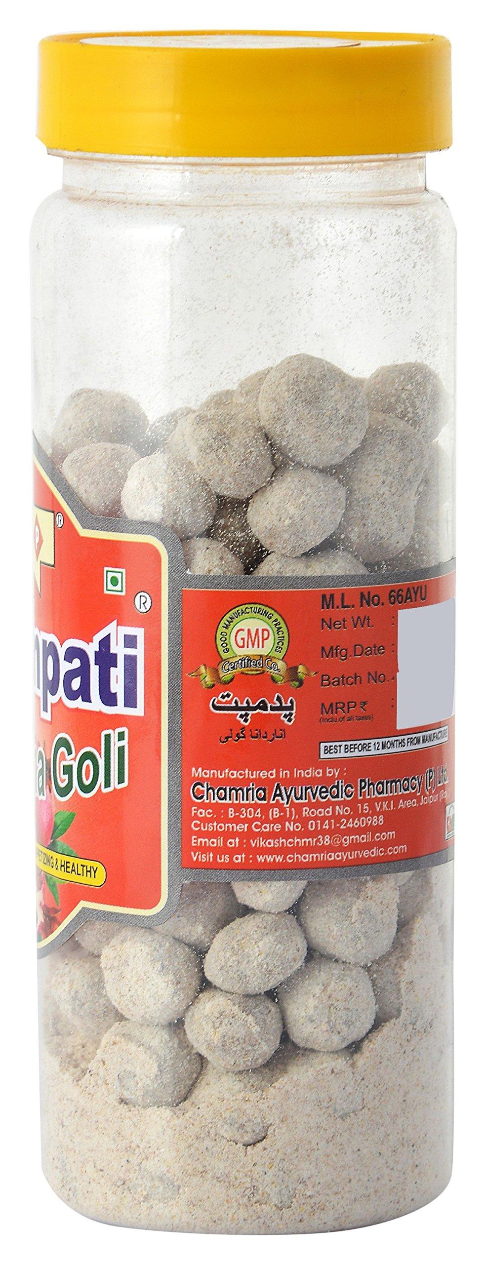 c a p CAP Anardana Goli & Hing Dana Useful Tasty Healthy Pachak Digestive Relief Gas Acidity Combo - 440 GMS Total (Pack of 2)