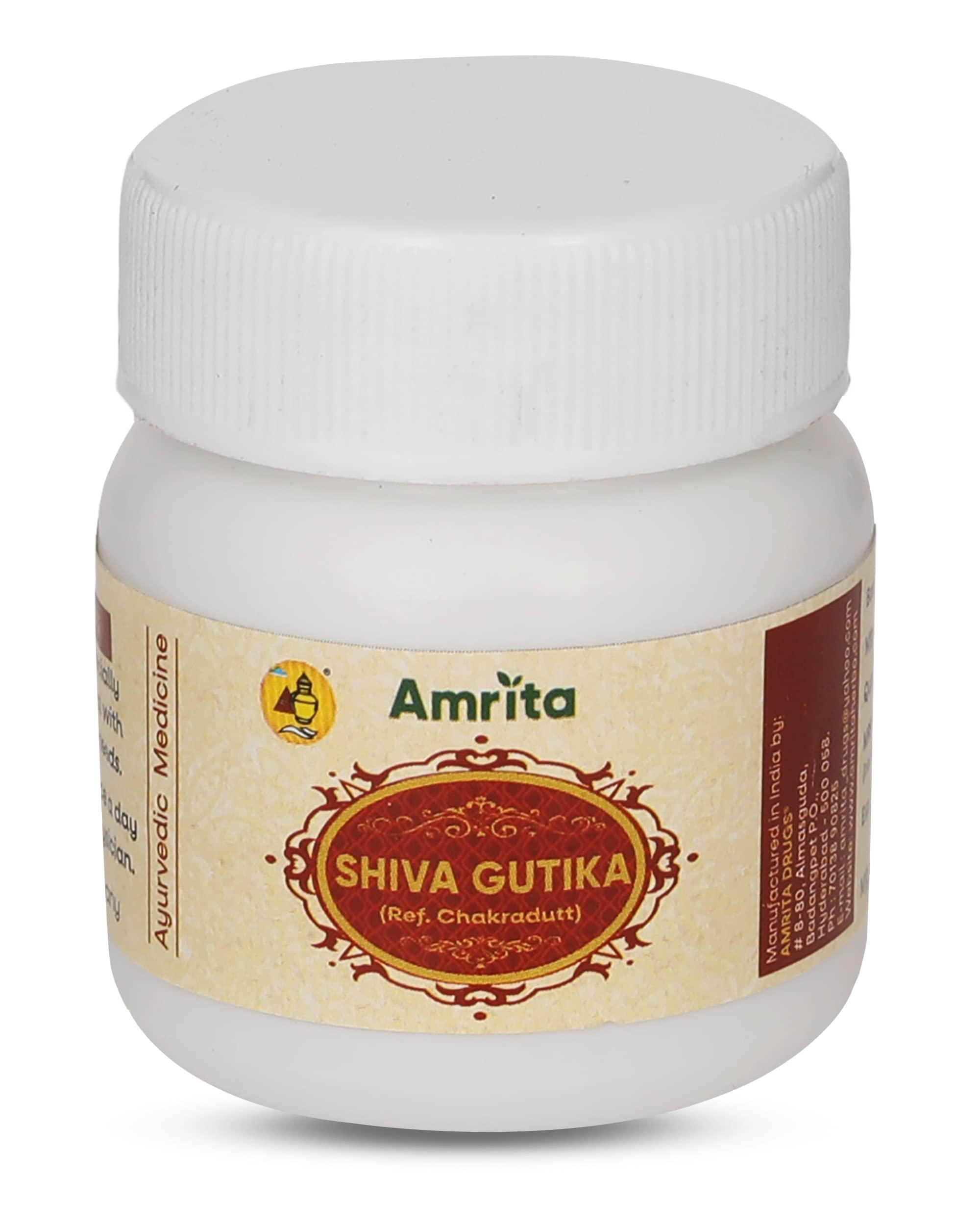 Amrita Amrita Shiva Gutika | 60 tablets | A Versatile Healer | Restores Body Health | Excellent Supplement for Diabetics