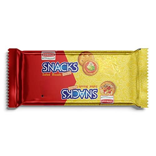 SOBISCO the taste of good health SOBISCO Snacks Golden Baked Salted delicious Biscuits 31gm (Pack of 60)