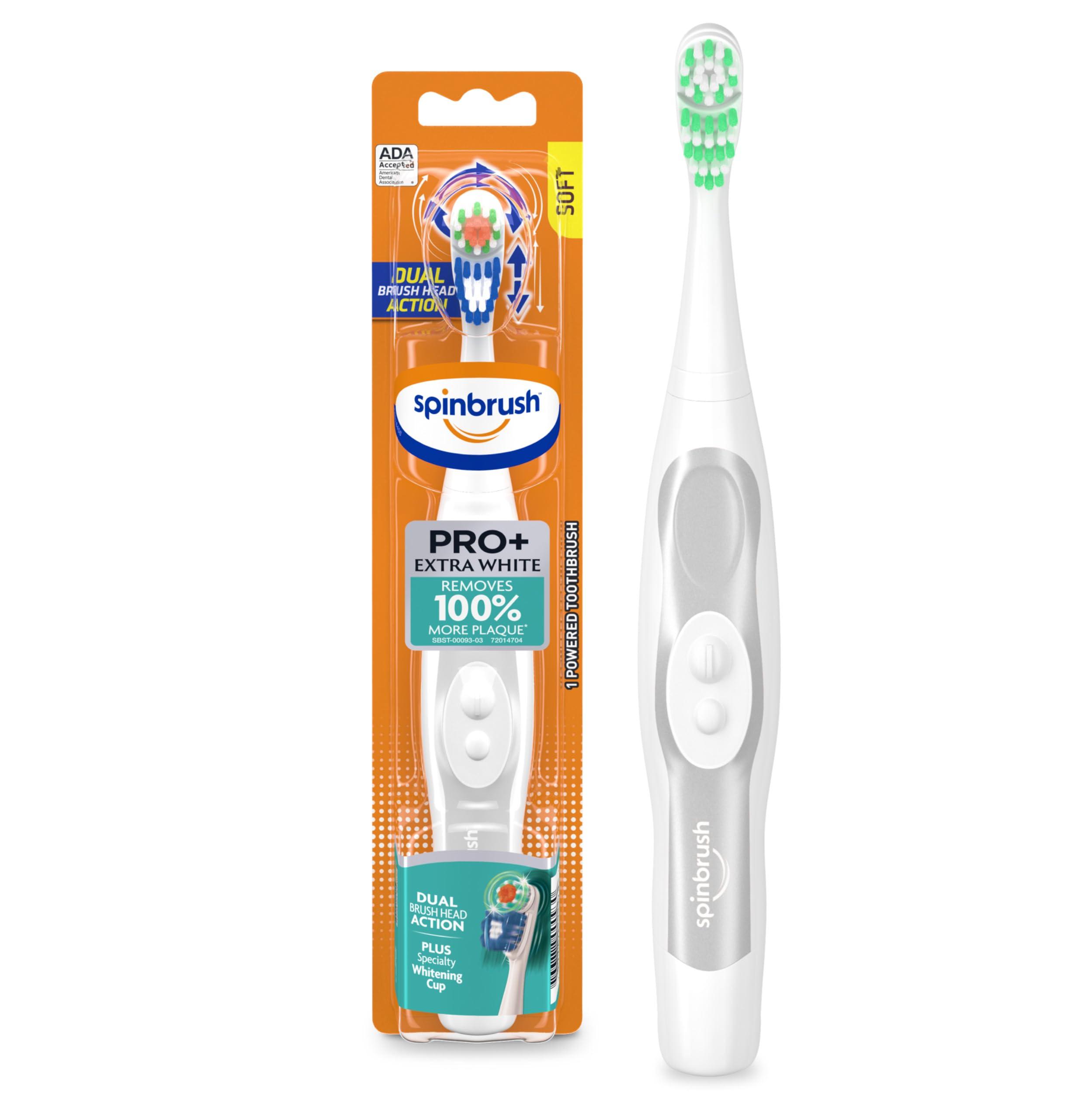 Spinbrush Spinbrush Truly Radiant Extra White Battery Toothbrush