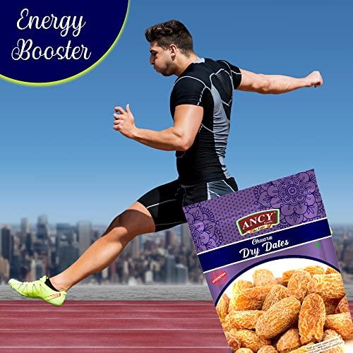 Ancy Ancy Dry Fruit Mall Yellow Dry Dates/Peela Sukha Khajoor (1000 Grams)