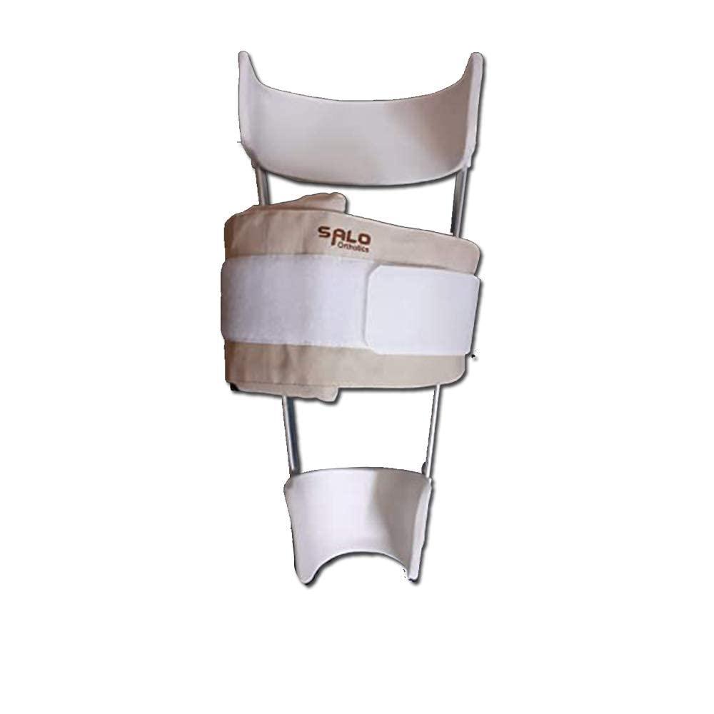 Salo Orthotics Salo Orthotics Push Knee Brace for Knee Extension - for Men & Women (SIZE - MEDIUM | LENGTH FROM MID THIGH TO MID CALF -13\")