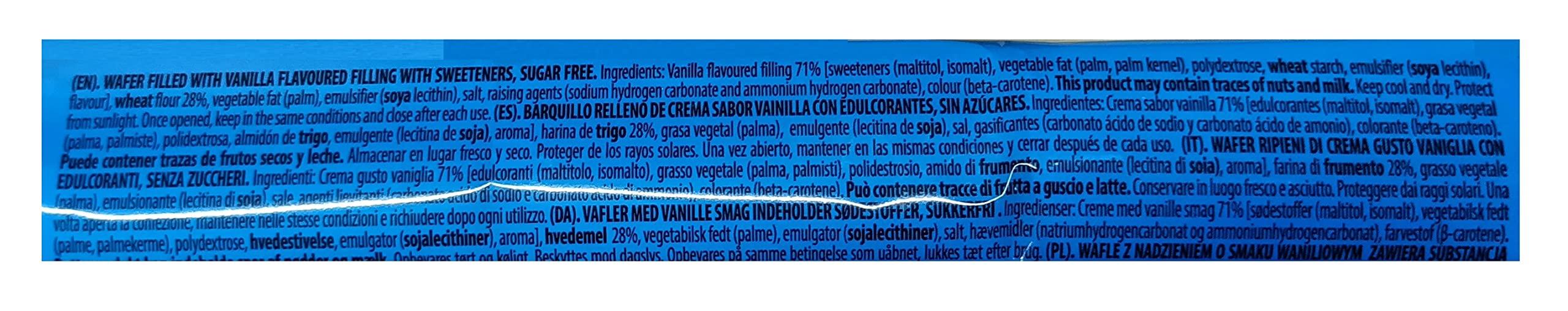 Gullon Gullon Sugar Free Wafers Vanilla 180g Pack of 2