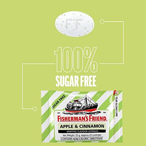 Fisherman's Friend Fisherman's Friend Sugar Free Mouth Freshener - Apple & Cinnamon - Fresh and Fruity Lozenges 25g