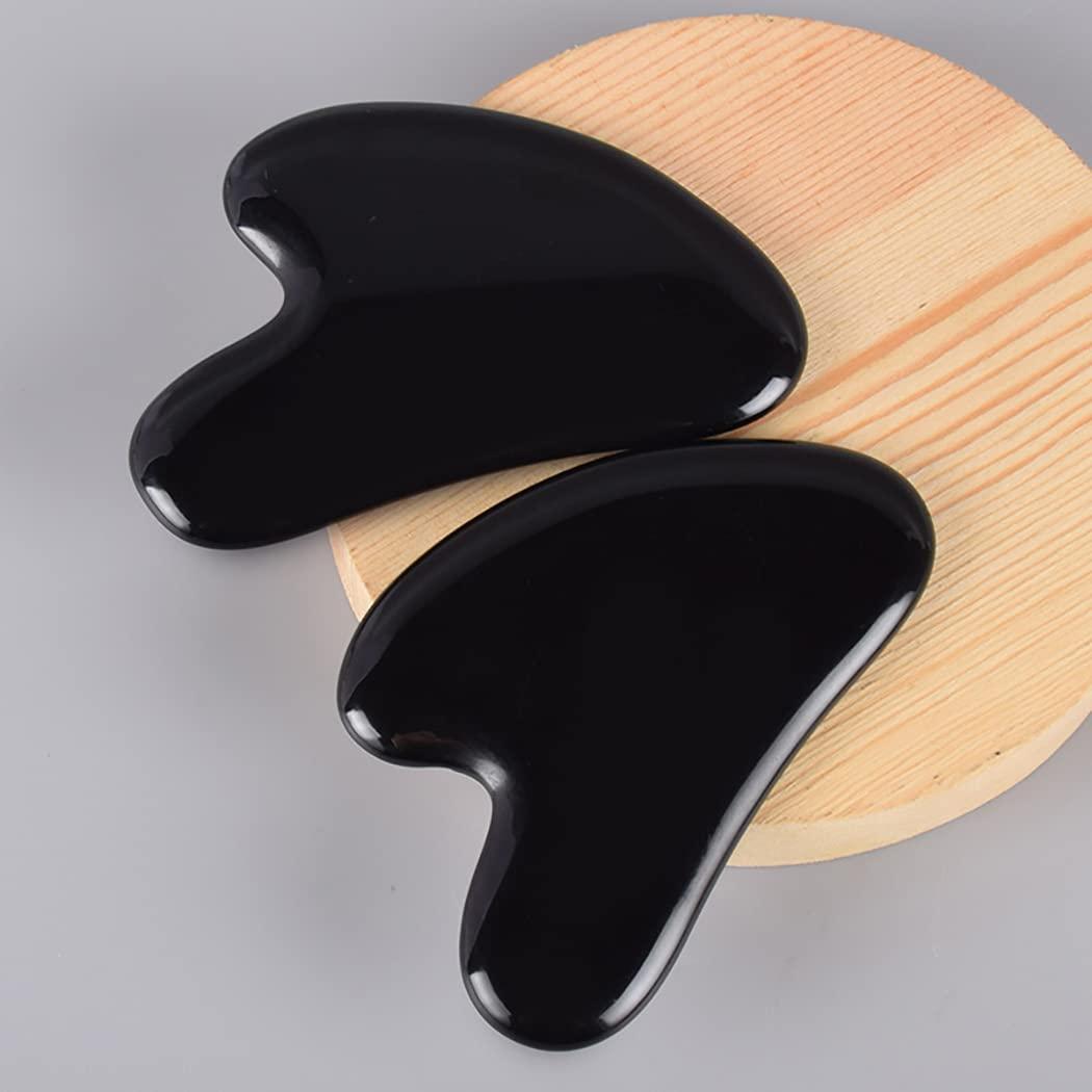 Dorakitten Dorakitten Gua Sha Facial Tool Crystal Lightweight Heart Shape Small Professional Scraping Massage Tool Home Household Indoor Small Mini Creative