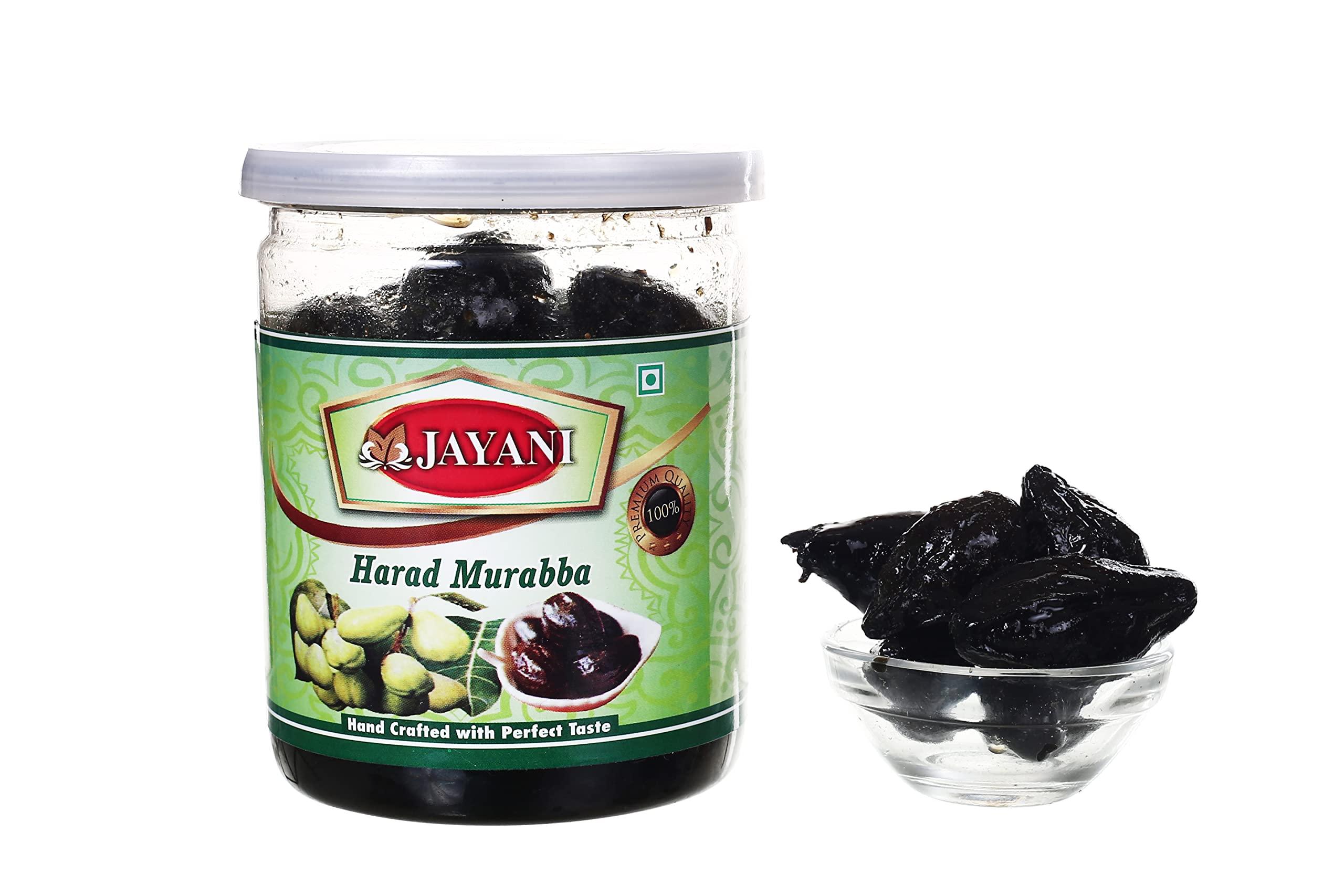 JAYANI jayani Homemade Harad Murabba 400 gm - Authentic Indian Recipe for Your Taste Buds