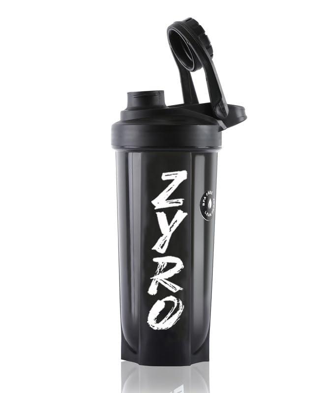 Zyro Zyro Shakers for Protein Shake Protein Shaker Bottle Gym bottles for men workout gym sipper bottles gym protein shaker bottle- Multicolor 750 ml shaker bottles